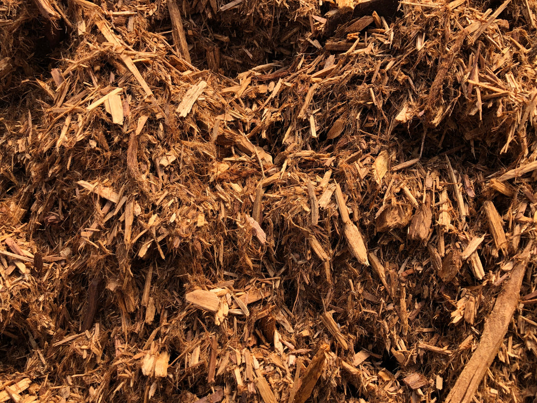 Californian Redwood Mulch - Landscaping Waikato - Florida Ltd